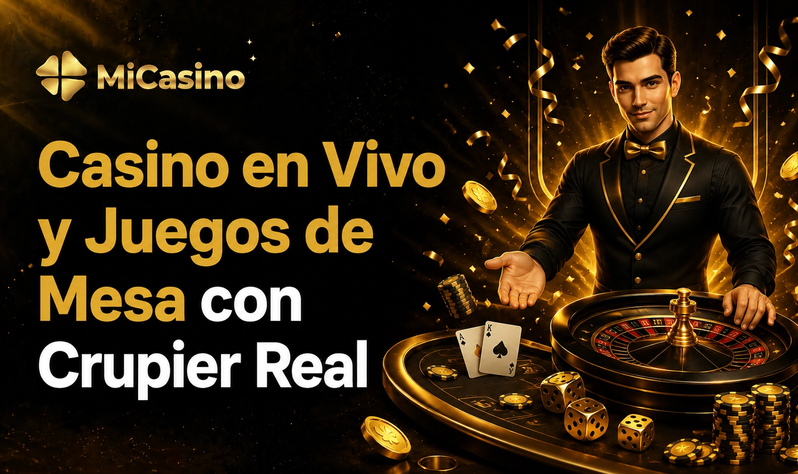 Casino en vivo MiCasino con mesas y crupier real para peruanos
