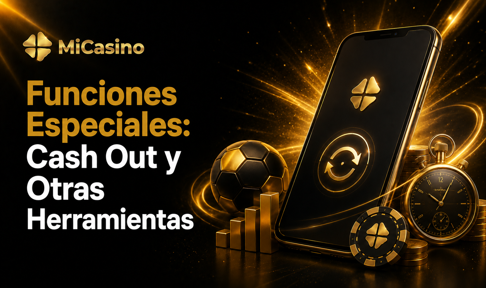 Cash Out y herramientas especiales MiCasino para gestionar apuestas activas