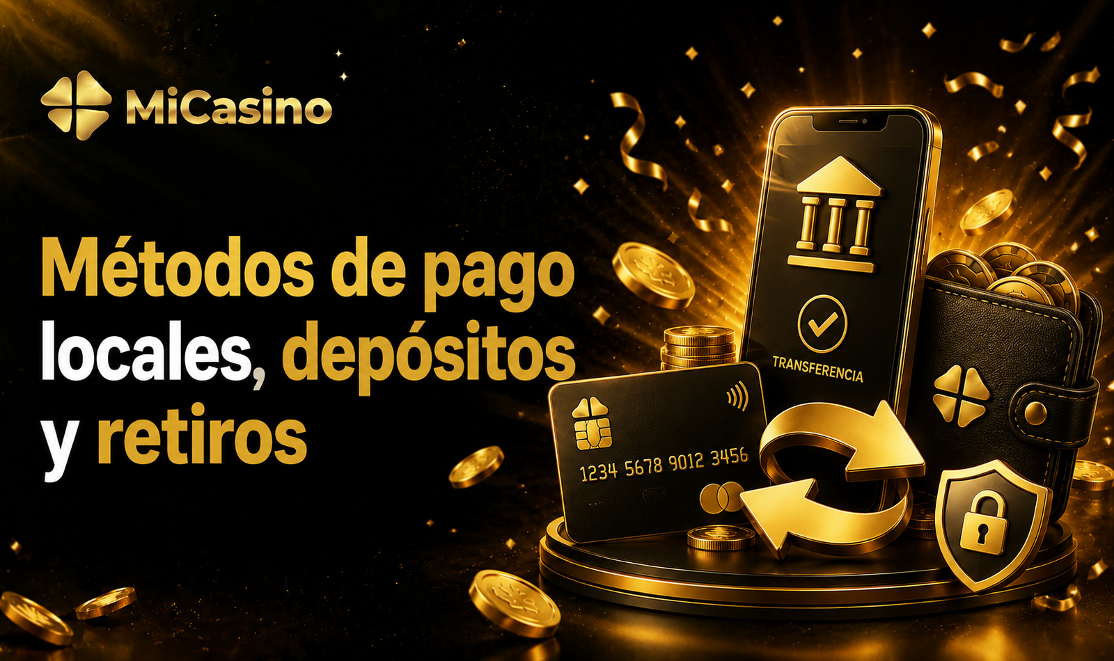 Métodos de pago locales MiCasino para depósitos y retiros seguros
