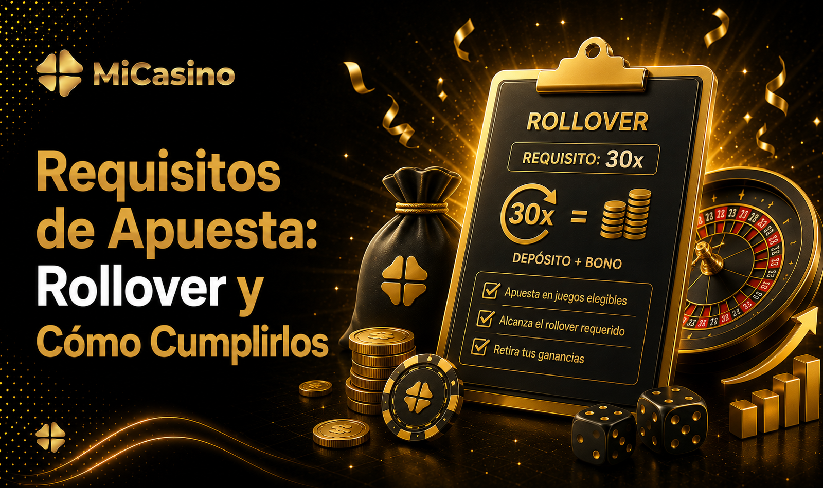 Requisitos de apuesta MiCasino con rollover explicado para jugadores peruanos
