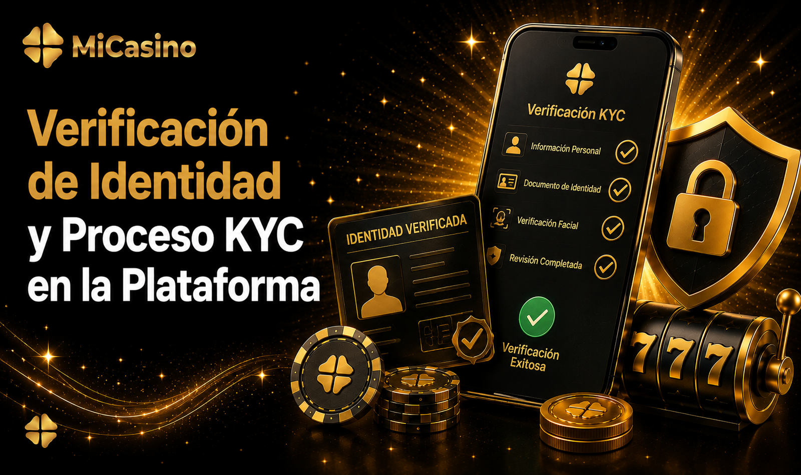 Verificación de identidad y proceso KYC en MiCasino para Perú

